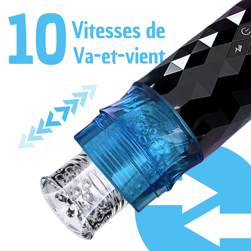 eurosensation 10 vitesses réglables masturbateur eurosensation 10 vitesses réglables masturbateur